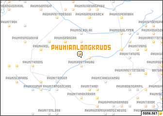 map of Phumĭ Ânlóng Kruŏs