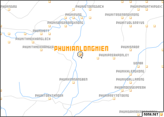 map of Phumĭ Ânlóng Miĕn