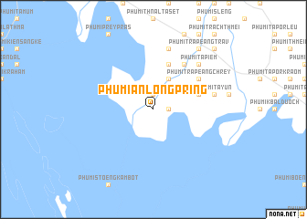 map of Phumĭ Ânlóng Pring