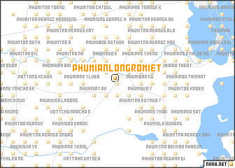 map of Phumĭ Ânlóng Rômiĕt