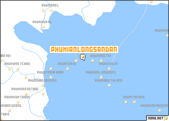 map of Phumĭ Ânlóng Sândăn