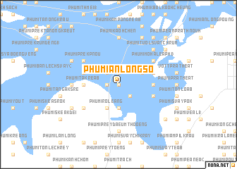 map of Phumĭ Ânlóng Sô