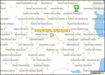map of Phumĭ Ânlóng Svay