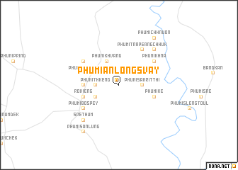 map of Phumĭ Ânlóng Svay