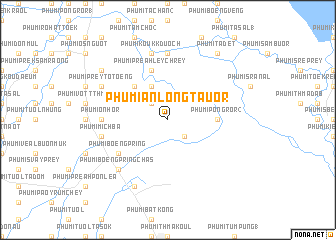 map of Phumĭ Ânlóng Ta Uŏr