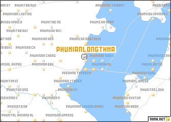 map of Phumĭ Ânlóng Thmâ