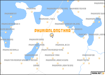 map of Phumĭ Ânlóng Thmâ