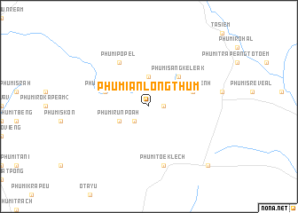 map of Phumĭ Ânlóng Thum