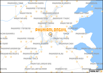 map of Phumĭ Ânlóng Vĭl