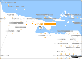 map of Phumĭ Ânsa Châmbák