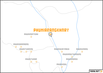 map of Phumĭ Arâng Khnay