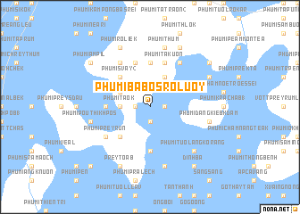 map of Phumĭ Bâbŏs Rôluŏy