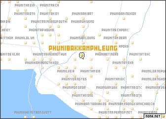 map of Phumĭ Băk Kămphleung