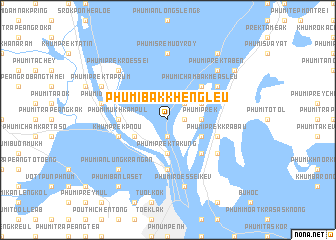 map of Phumĭ Băk Khêng Leu