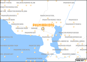 map of Phumĭ Bakóng