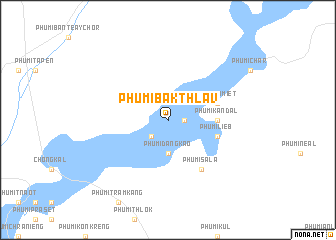 map of Phumĭ Băk Thlav
