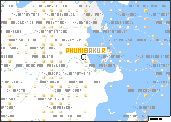 map of Phumĭ Bakur