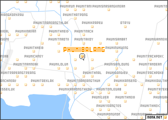 map of Phumĭ Balăng