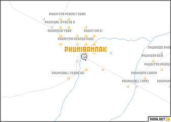 map of Phumĭ Bâmnák