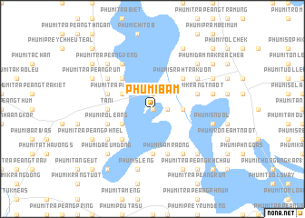 map of Phumĭ Bam