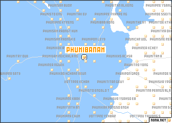 map of Phumĭ Banam