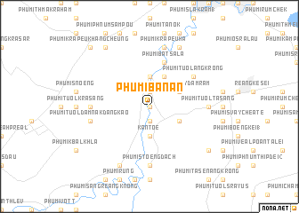 map of Phumĭ Banăn