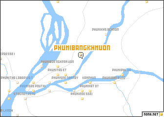 map of Phumĭ Băng Khmuŏn