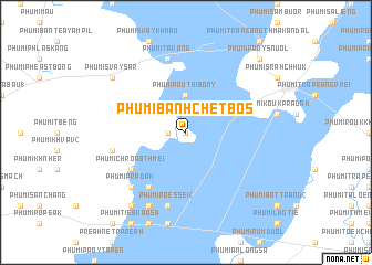 map of Phumĭ Bânhchĕt Bŏs