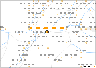 map of Phumĭ Bânhchŏk Kon