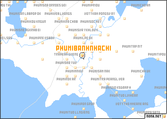 map of Phumĭ Bânhnha Chi