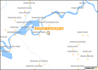 map of Phumĭ Ban Khuŏn