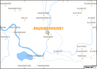 map of Phumĭ Ban Phinây