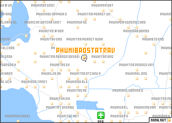 map of Phumĭ Baôs Ta Trav