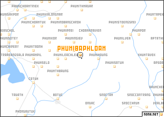 map of Phumĭ Bâphlŏâm