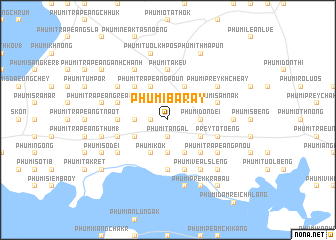 map of Phumĭ Baray