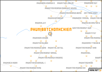 map of Phumĭ Băt Chônhchiĕn