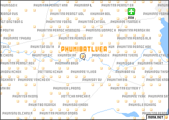 map of Phumĭ Bát Lvéa