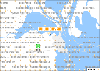 map of Phumĭ Bayab