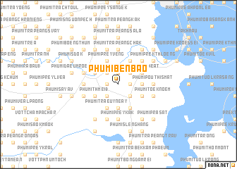 map of Phumĭ Bĕnbaô