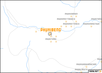 map of Phumĭ Béng