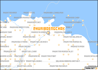 map of Phumĭ Bœ̆ng Châk