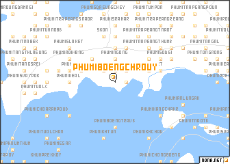 map of Phumĭ Bœ̆ng Chroŭy