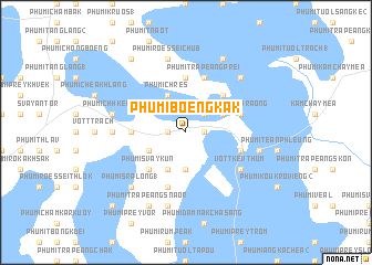 map of Phumĭ Bœ̆ng Kák