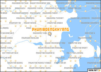 map of Phumĭ Bœ̆ng Khyang