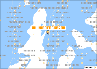 map of Phumĭ Bœ̆ng Kraôm