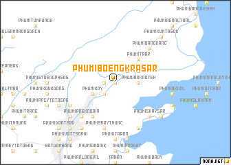 map of Phumĭ Bœ̆ng Krâsar