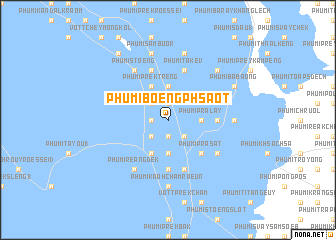 map of Phumĭ Bœ̆ng Phsaôt