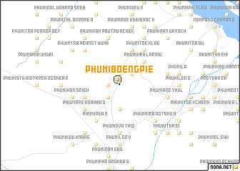 map of Phumĭ Bœ̆ng P\