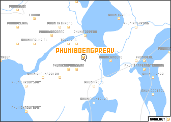 map of Phumĭ Bœ̆ng Préav