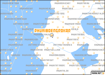 map of Phumĭ Bœ̆ng Rôkar